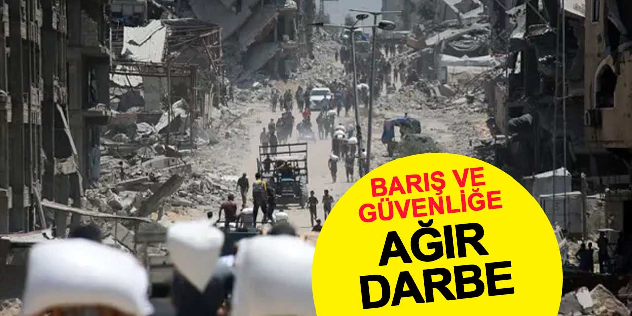 Dışişleri Bakanlığı, İsrail’in Gazze’deki operasyonunu kınadı