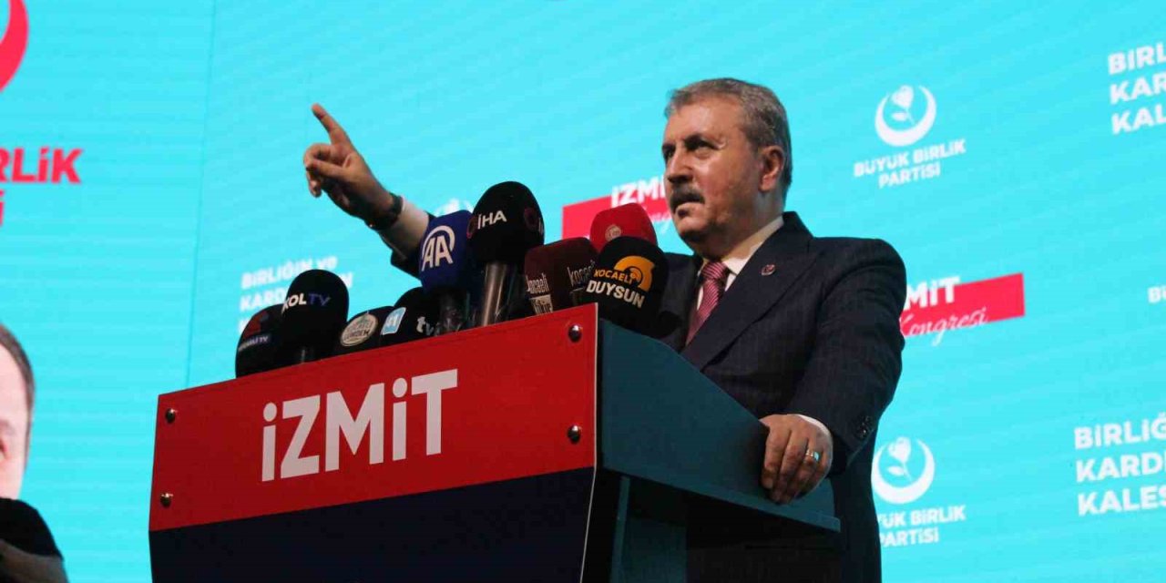 BBP lideri Destici: Dünya savaşı mı çıkacak, çıksın