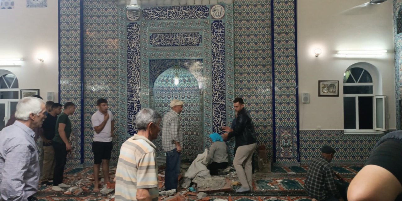 Hasar gören camide inceleme yaparken hayatını kaybetti