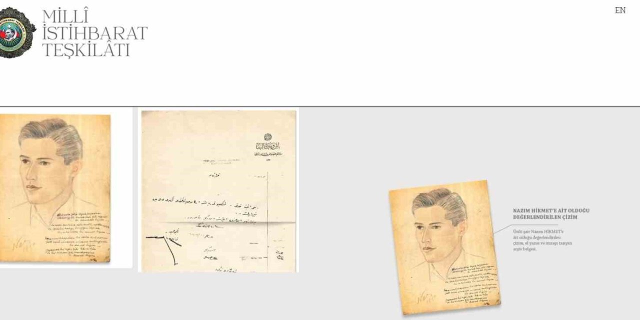 Nazım Hikmet’e ait olduğu değerlendirilen arşiv belgesinin gizliliği kaldırıldı