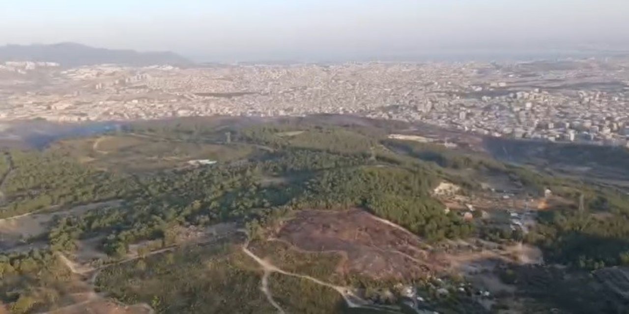 Buca’da Alevler Gece Boyunca Kontrol Altına Alındı, Hava Müdahalesi Yeniden Başladı