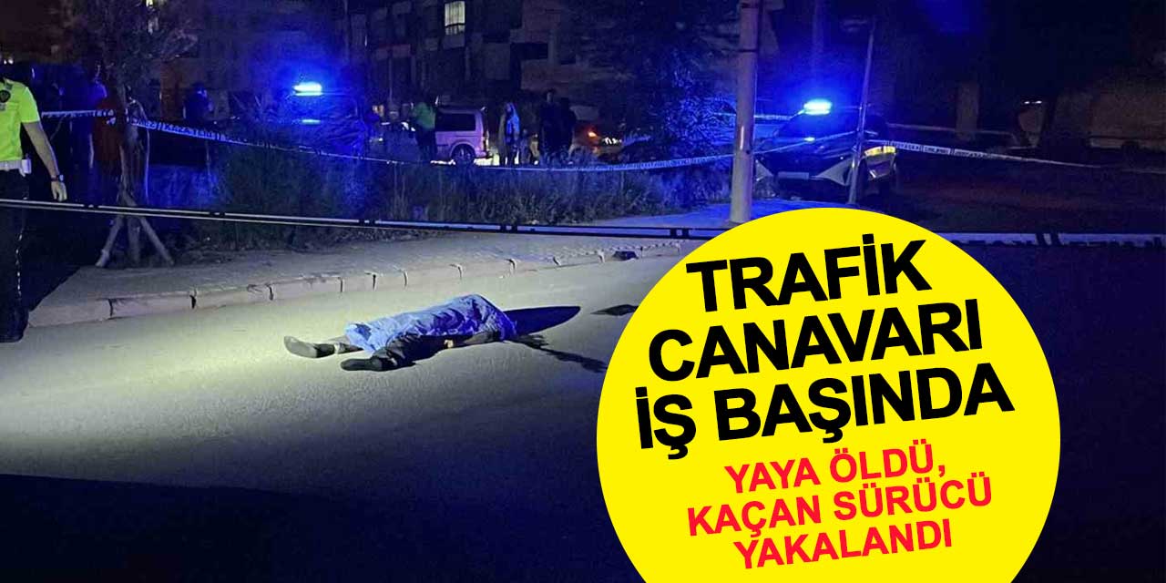 Trafik canavarı iş başında: Yaya öldü, kaçan sürücü yakalandı
