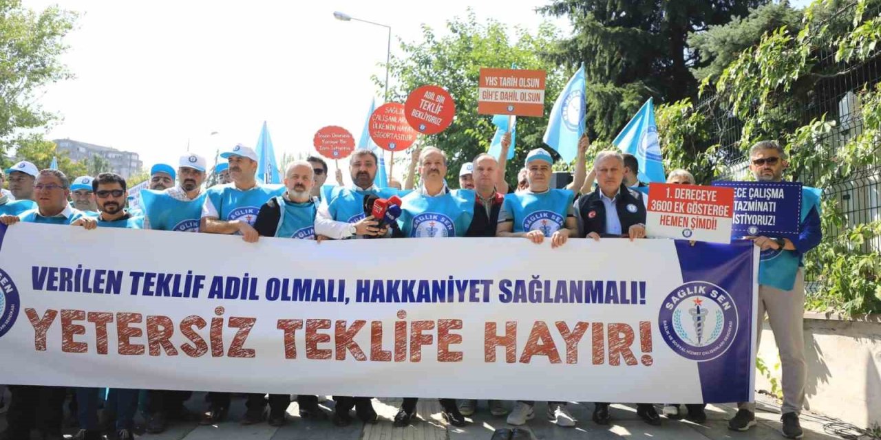 Sağlık-Sen’den Toplu Sözleşme Teklifine Tepki: Kabul Edilemez