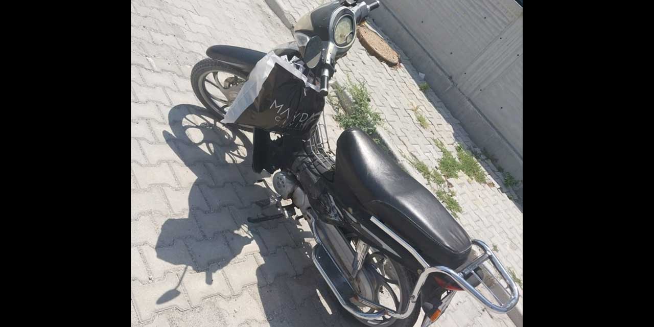Anne düşünce motosiklet kontrolden çıktı