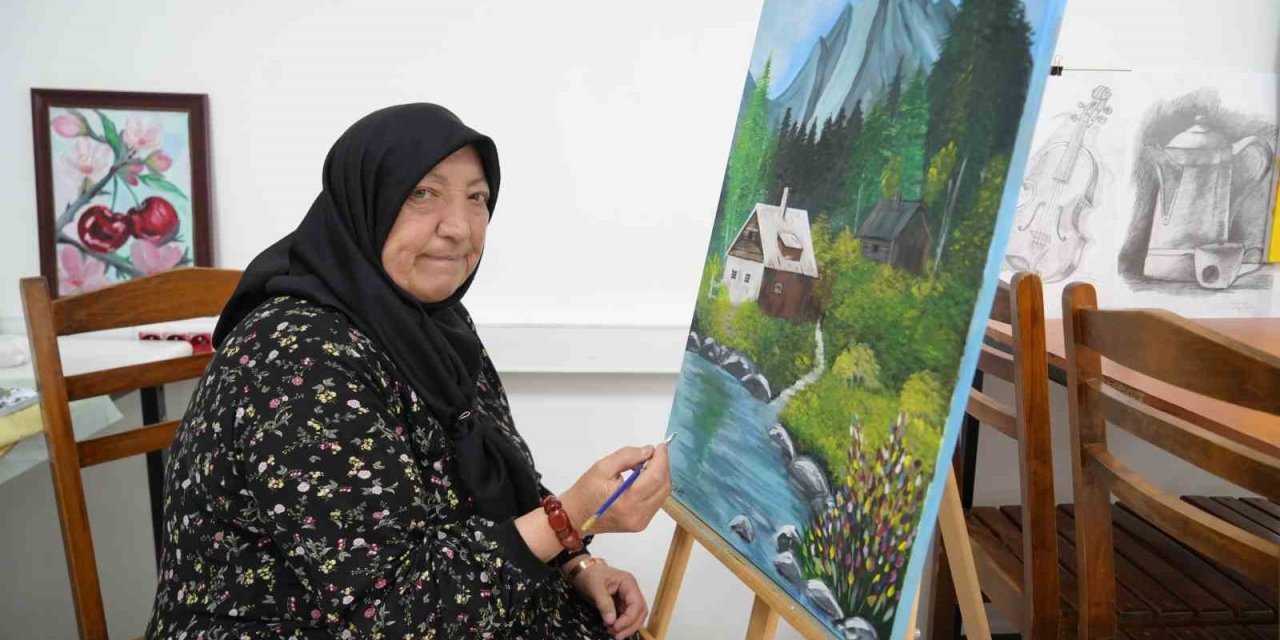 Yeteneğini 65 yaşında keşfetti