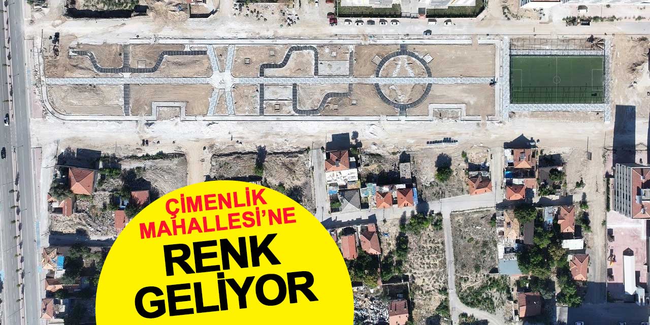 Karatay Belediyesi, Çimenlik Mahallesi’ne 16 Bin Metrekarelik Yeni Park Kazandırıyor