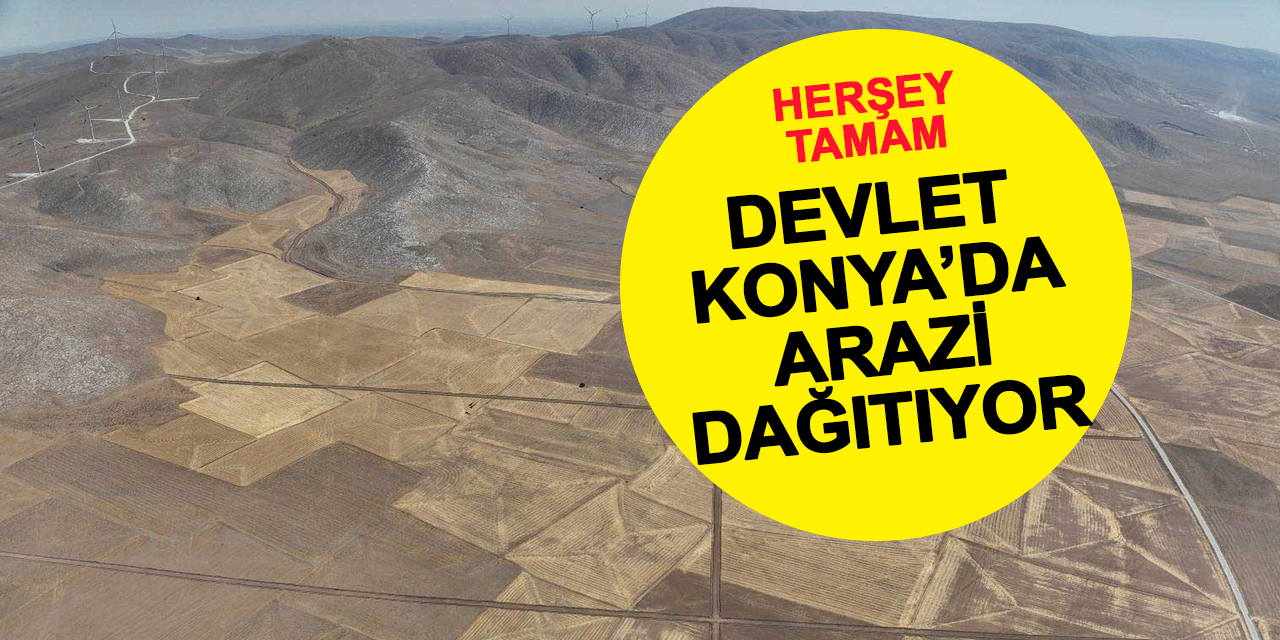 DSİ’den Konya'da Arazi Toplulaştırma Hamlesi