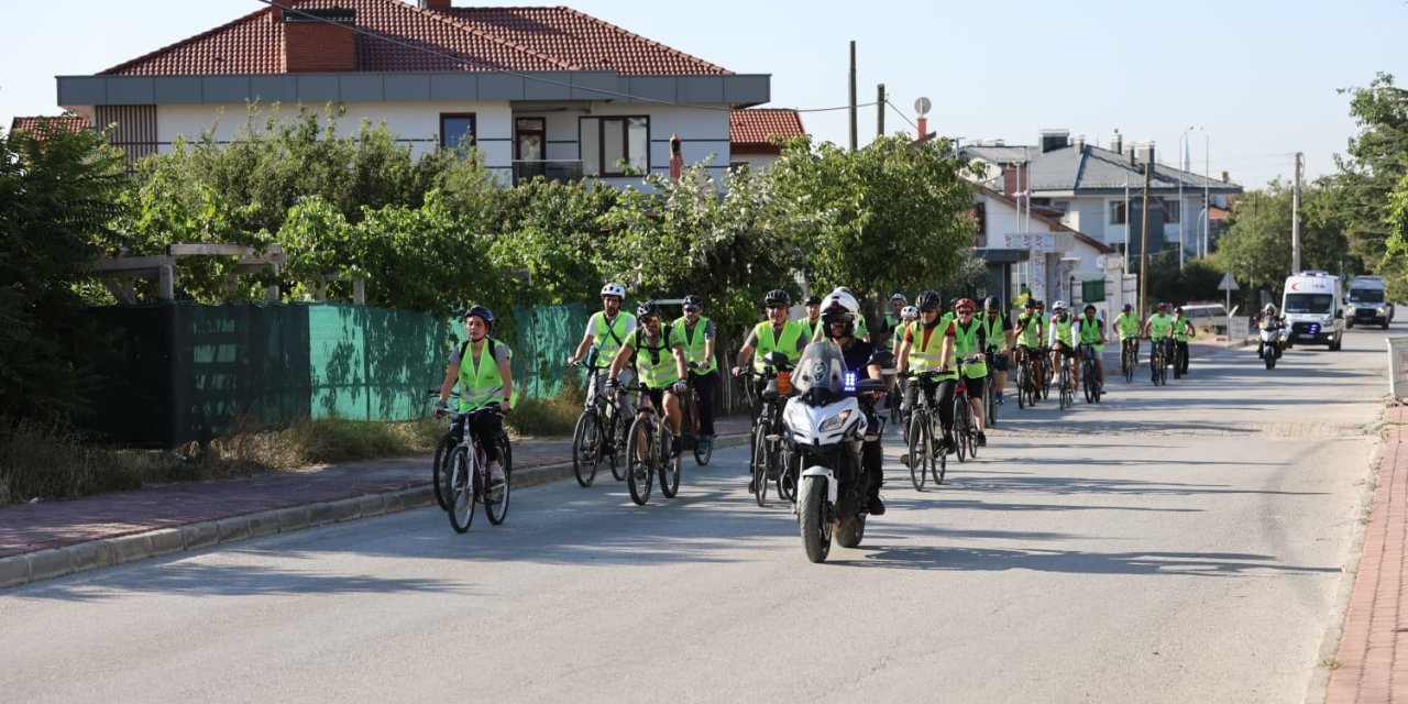 Konya'da bisiklet turları başladı
