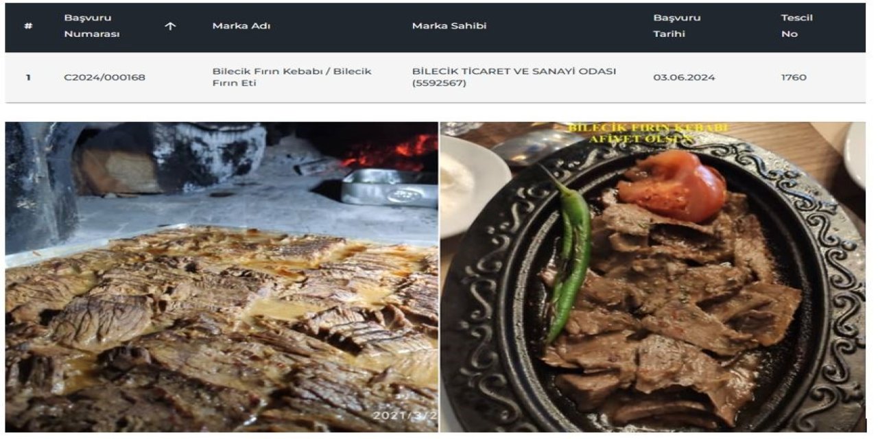 Bilecik’in Geleneksel Lezzeti Fırın Kebabı Resmen Tescillendi
