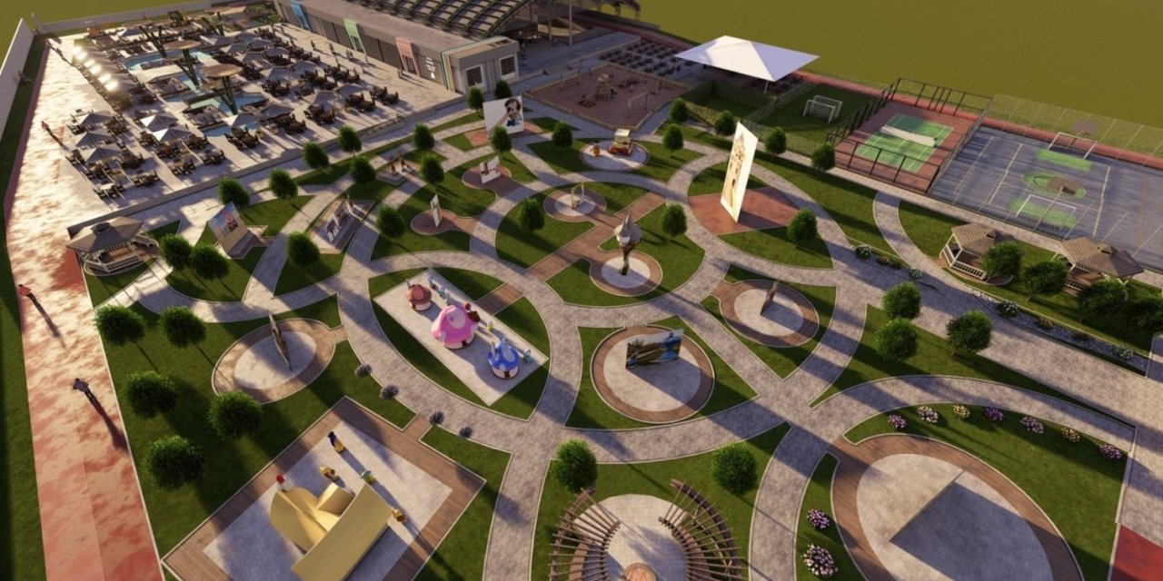 Isparta’nın atıl aqua parkı Tomurcuk Masal Parkı’na dönüşüyor