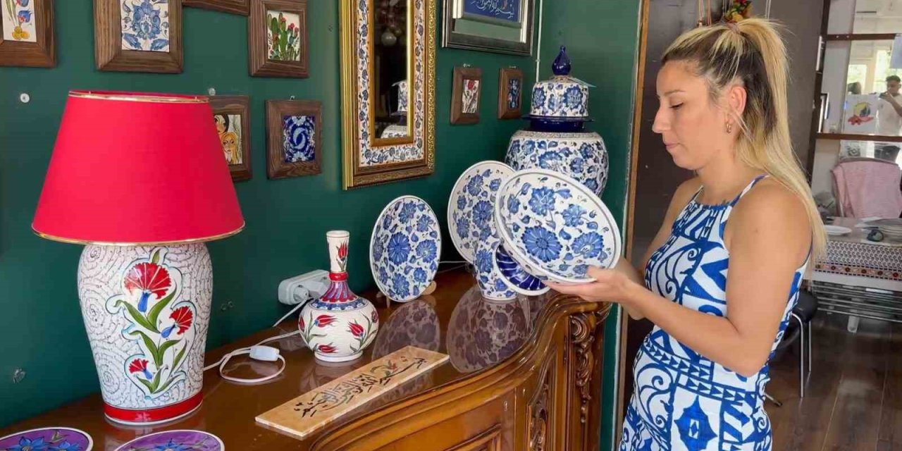 İznik çini ile dünyaya taşınıyor