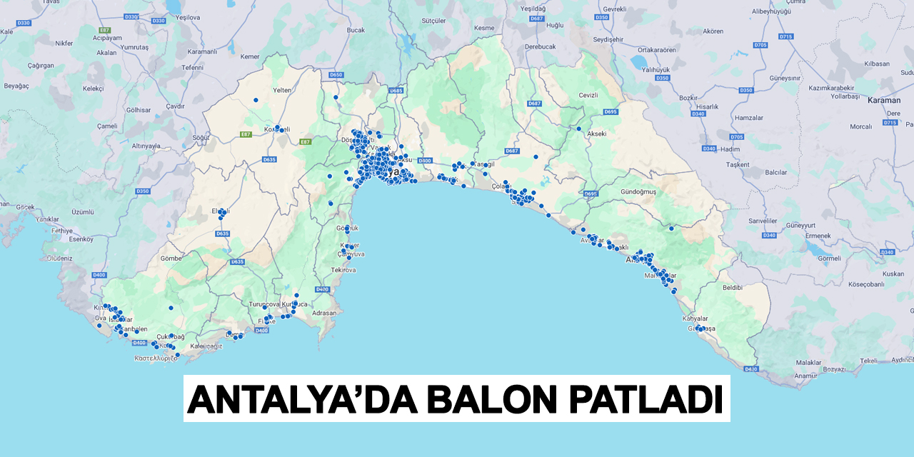Antalya'da Balon Patladı! Savaş Fırsatçılarının Günahı Yanına Kâr Kaldı