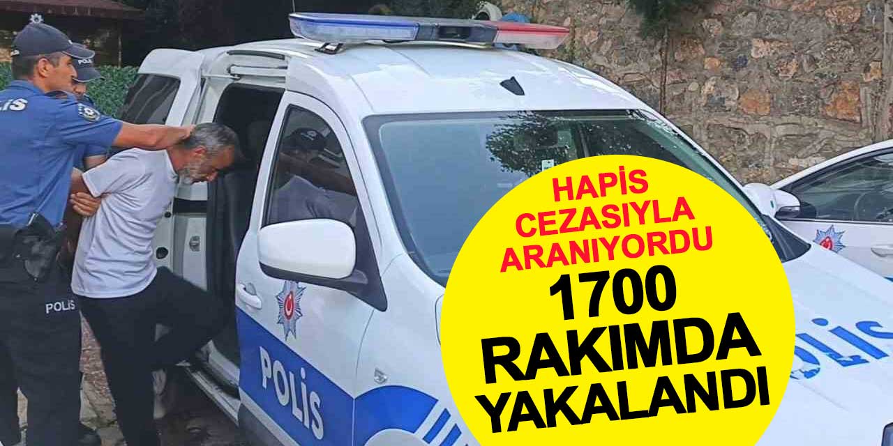 Konya’da hapis cezası bulunan firari, 1700 rakımda yakalandı