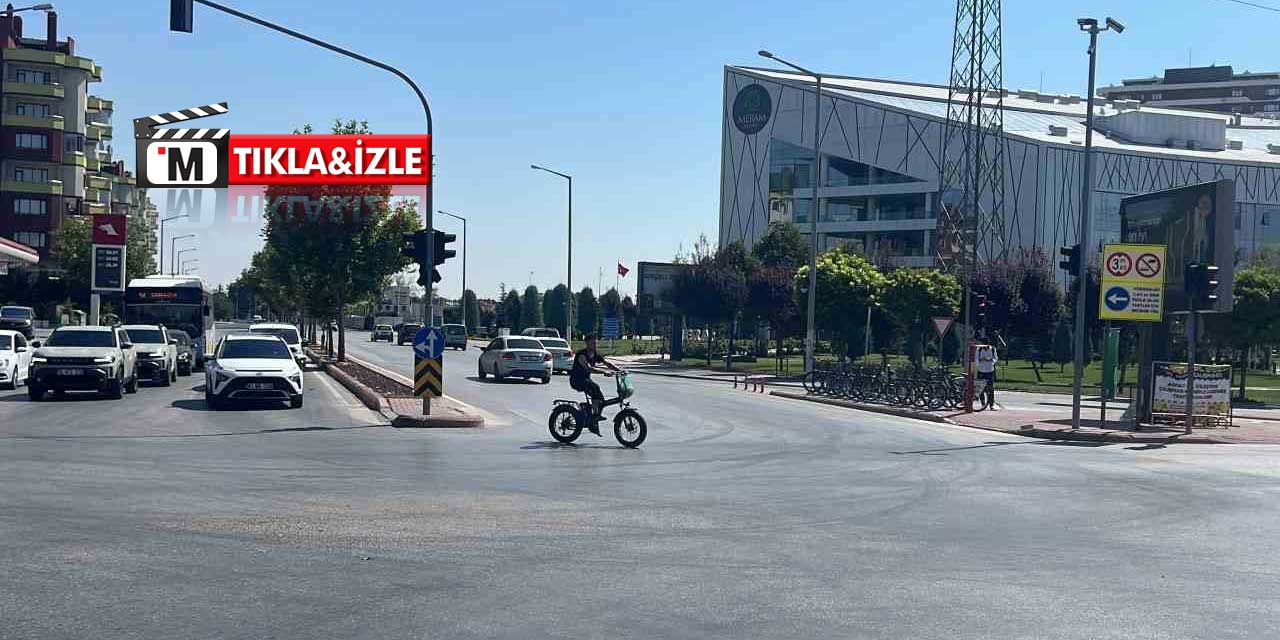 Konya’daki kazalar KGS kameralarında