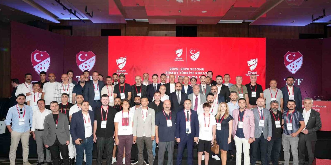 Ziraat Türkiye Kupası 1. Eleme Turu kuraları çekildi: İşte eşleşmeler