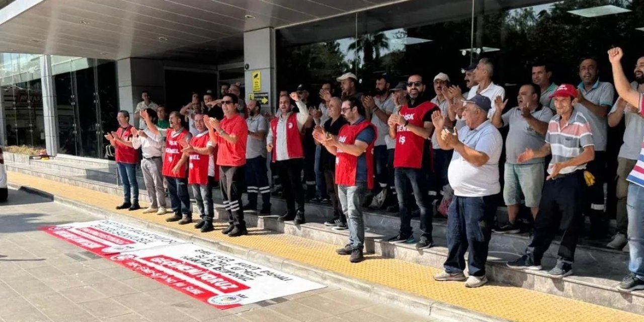 Belediyede sular durulmuyor: İşçi de memur da grevde