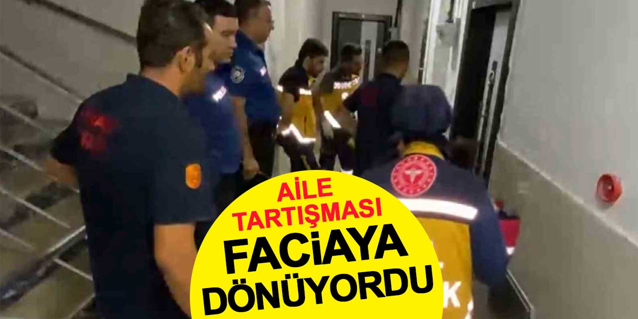 Aile tartışması faciaya dönüyordu: Kilitli evde canına kıymaya kalktı