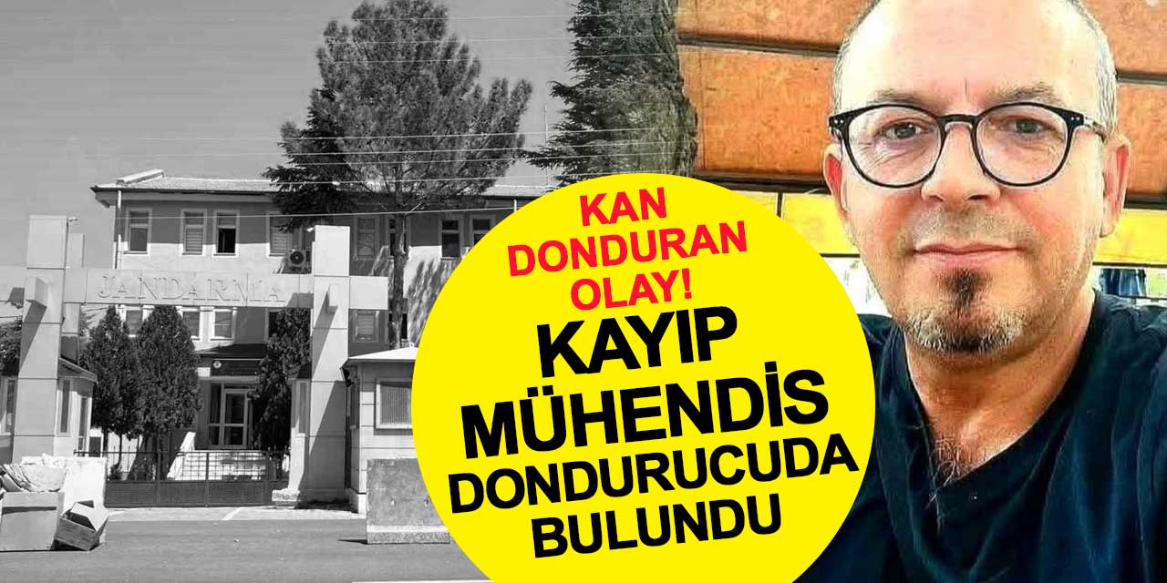 Kan donduran olay! Kayıp mühendis dondurucuda bulundu