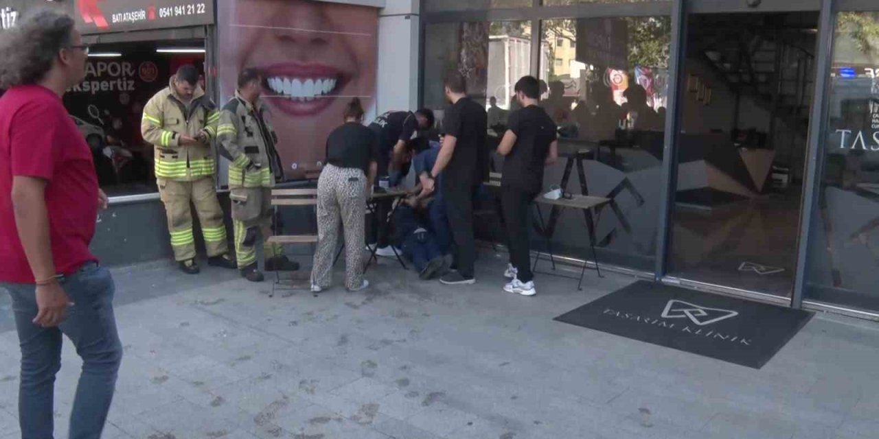 Diş kliniğinde tüp patladı: 2 yaralı