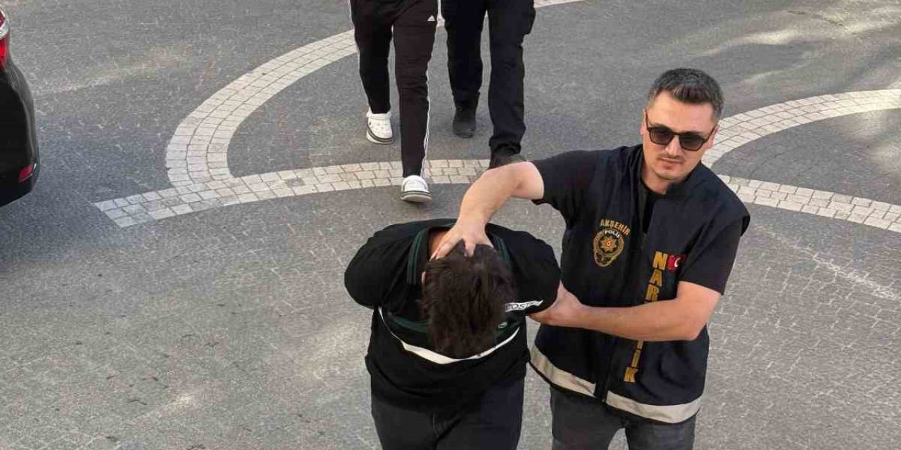 Akşehir’de 3 kişi uyuşturucudan tutuklandı