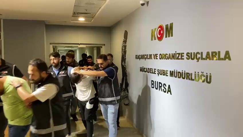 Bursa'da Golani'ye Darbe! Meşhur İsimler Gözaltında