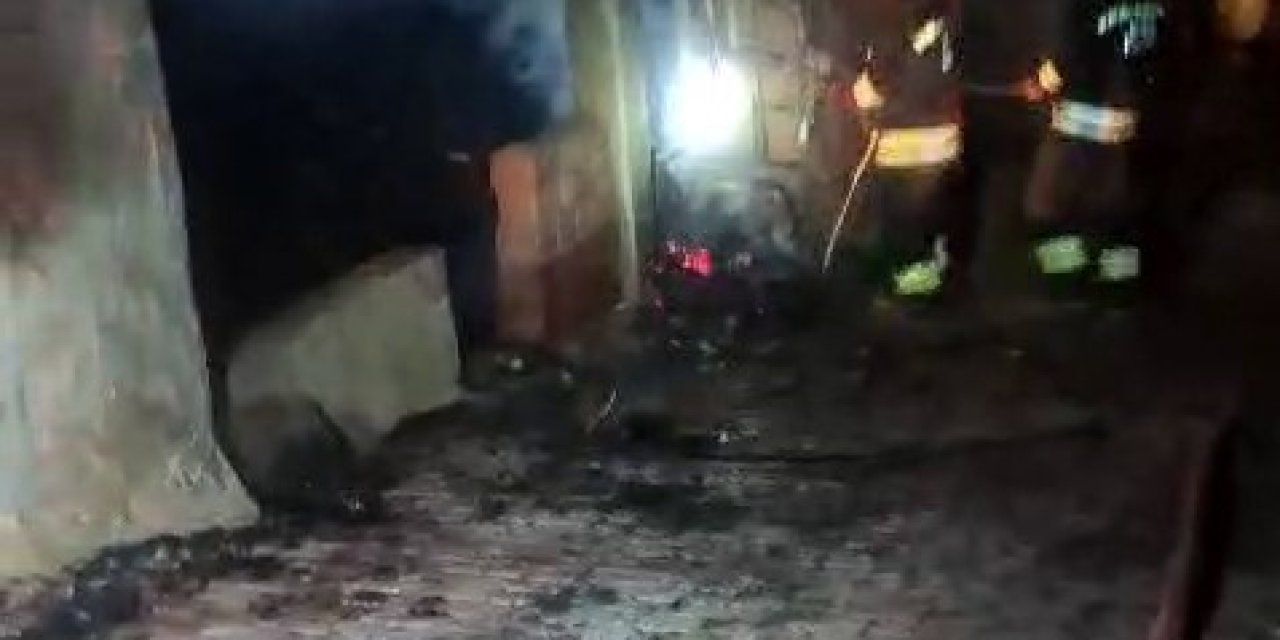 Mahalleyi Uykudan Uyandıran Yangın