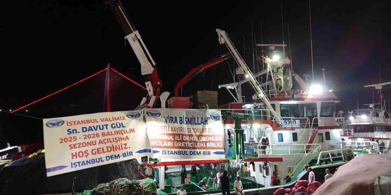 2025-2026 balıkçılık av sezonu açıldı