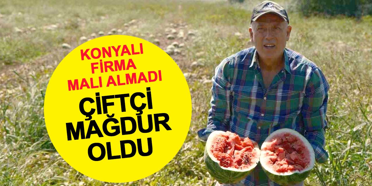Konyalı Firma Malı Almadı, Bursalı Çiftçi Mağdur Oldu
