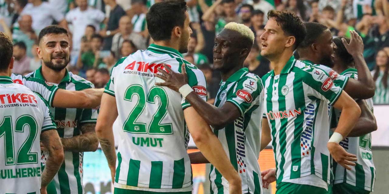 Maç Eksiğine Rağmen Zirve Takibi: Konyaspor’dan Gollü Başlangıç