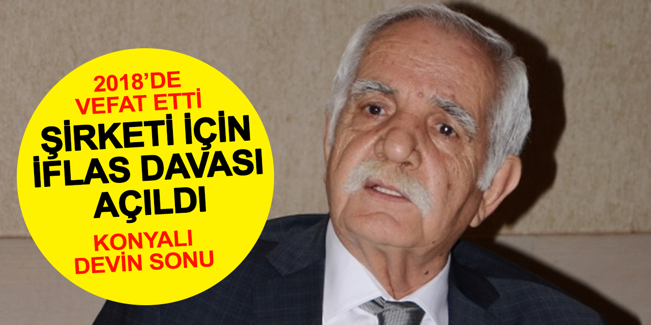 Konya'nın Köklü İnşaat Şirketine İflas Davası Açıldı