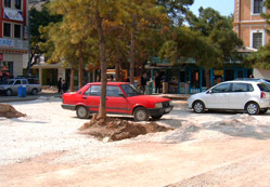 Zafer esnafı bölgeye otopark istiyor