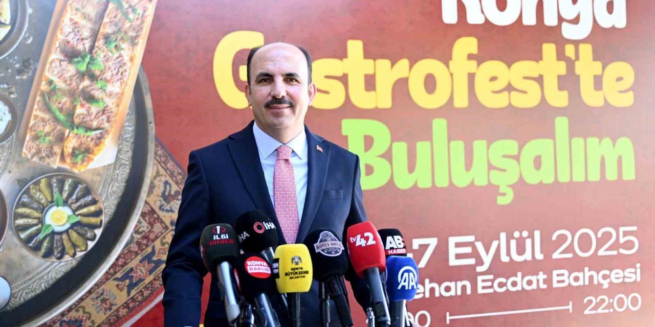 Başkan Altay'dan Konya Gastrofest'e Davet