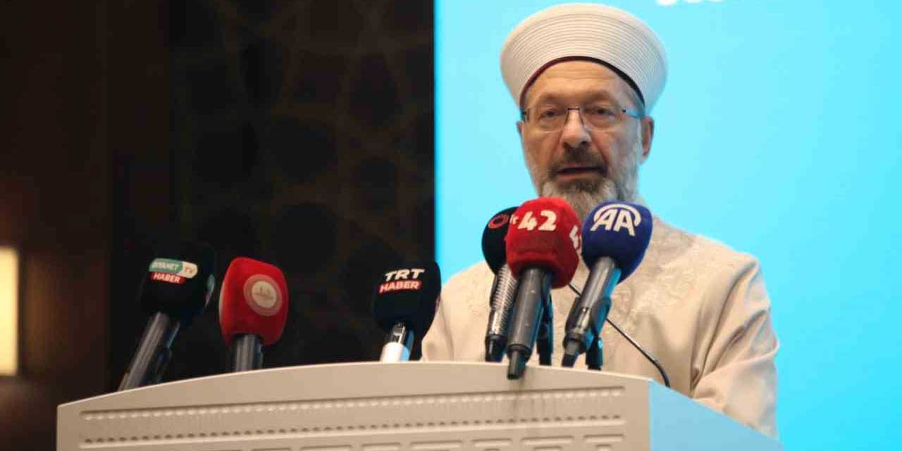 Diyanet İşleri Başkanı Erbaş Konya'da Konuştu: Aile Kurumu Ciddi Tehdit Altında