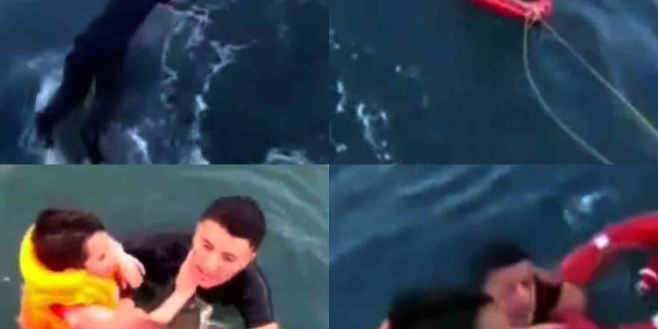 6 yaşındaki çocuk denizde bin 200 metre sürüklendi