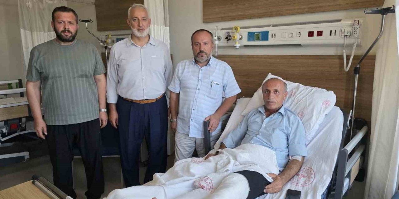 Su almaya geldiler, imamı darp ettiler