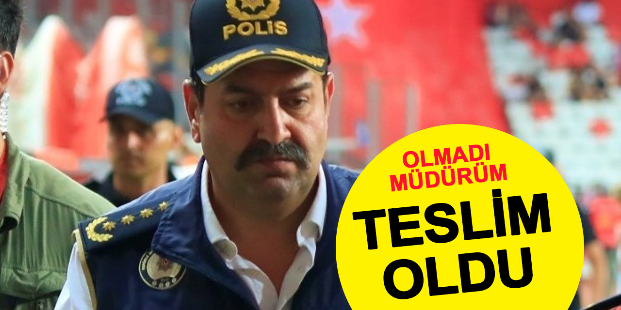 Antalya Emniyet Müdürü Teslim Oldu! İşte Yöneltilen Suçlama