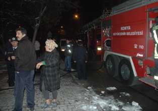 Konya'da iki ayrı yangın!