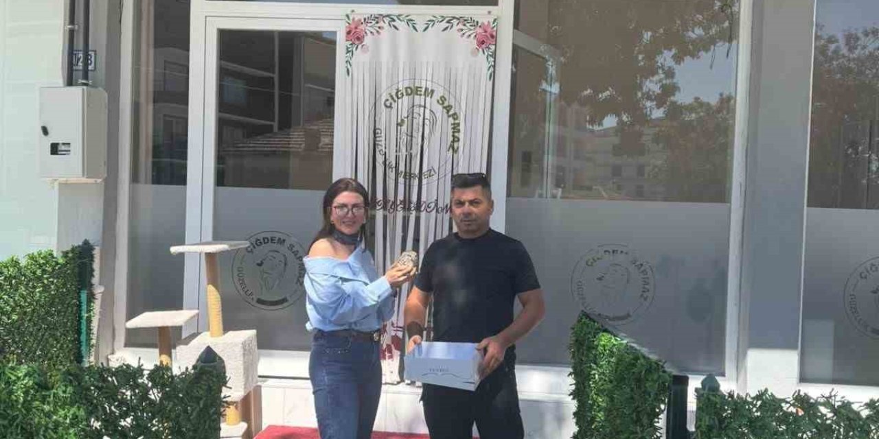 Karapınar’da bulunan yaralı baykuş koruma altına alındı