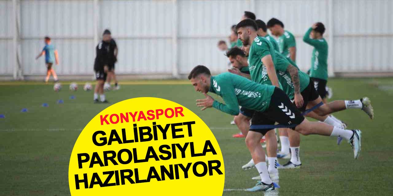 Konyaspor, Alanyaspor Maçına Galibiyet Parolasıyla Hazırlanıyor