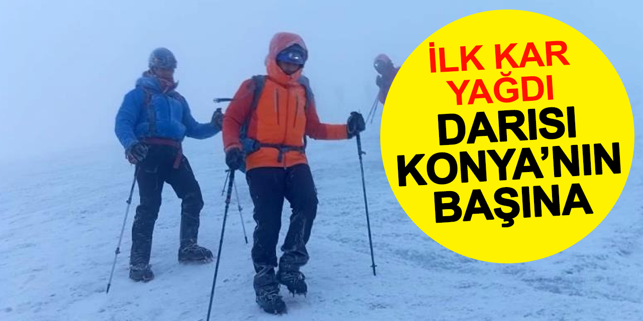 Konya’yı İmrendirecek Haber: Türkiye’nin Doğusu Karla Buluştu Konya Yağmura Hasret