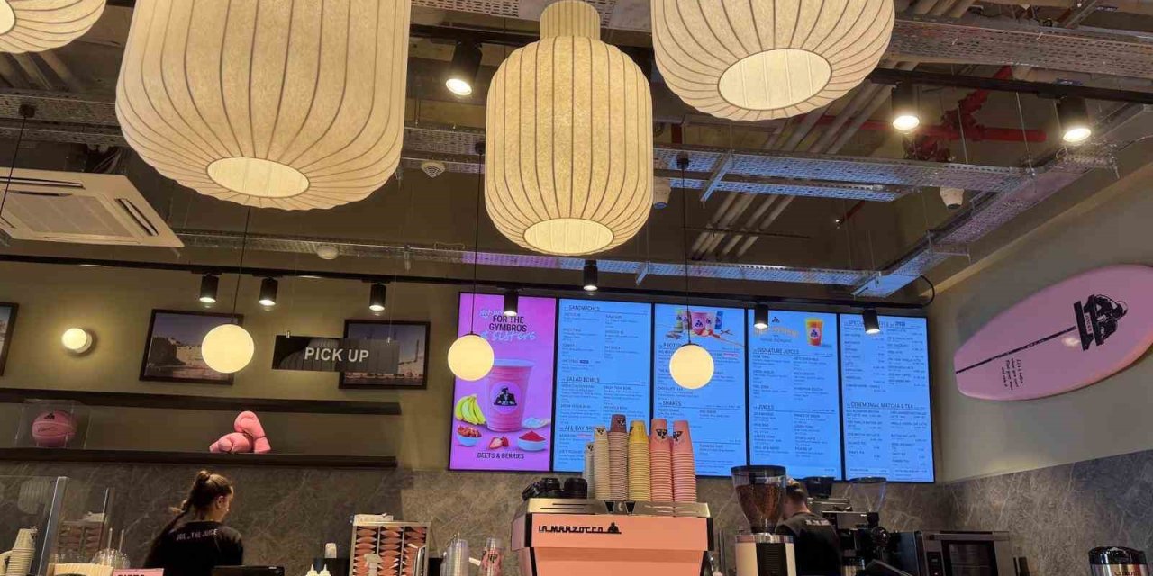 Joe & The Juice Türkiye’de: İlk Şube İstanbul EMAAR AVM’de Açıldı, Hedef 80 Şube