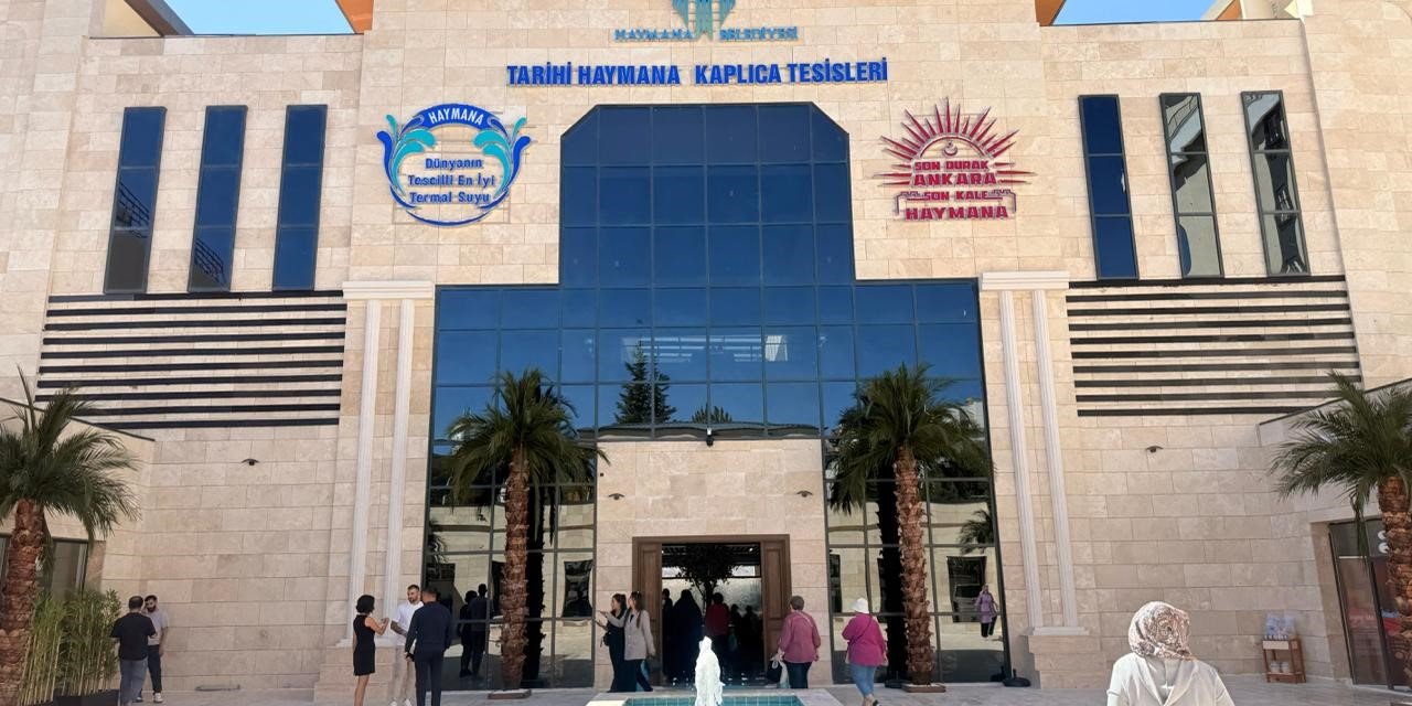 Ankara’nın yeni termal tesisi açıldı