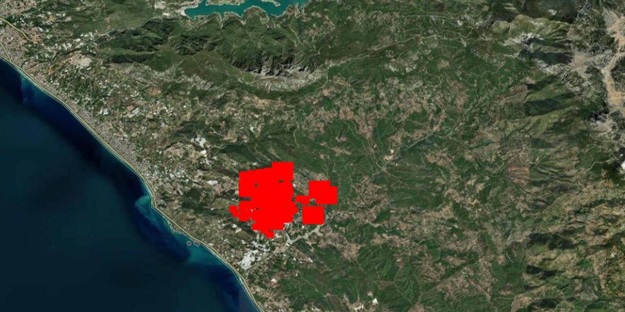 NASA'nın gözünü çevirdiği Alanya'daki yangın bölgesinde Vali Şahin'den açıklama