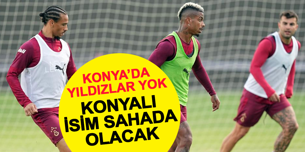 Fatura Sane'ye kesildi! Okan Buruk Konyaspor maçı öncesi 3 ismi kulübeye çekiyor
