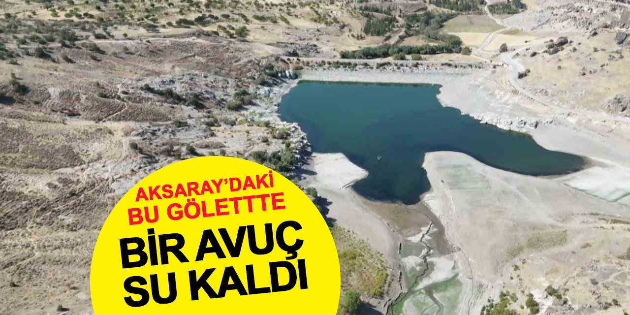 Güzelyurt Göleti’nde Su Seviyesi Alarm Veriyor: Su Miktarının Dörtte Üçü Tükendi