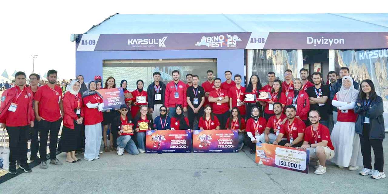 Kapsül, TEKNOFEST 2025'te Konya'nın gururu oldu