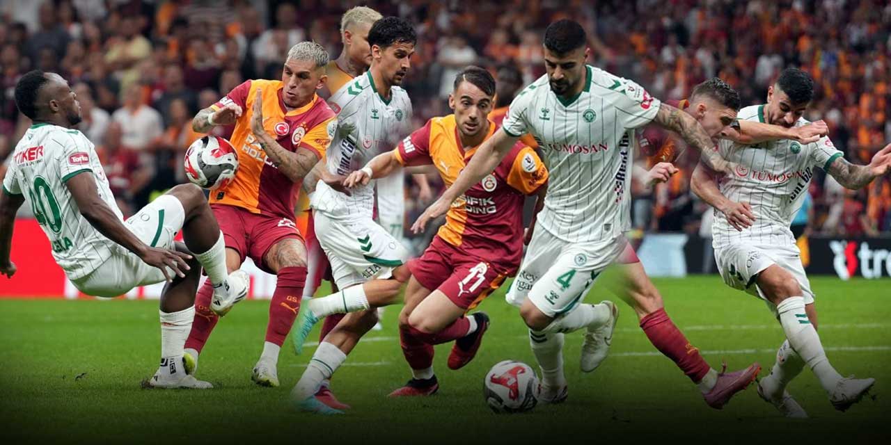 Avrupa'da Rezil Olan Galatasaray'ı Konyaspor'un Beceriksizliği Kurtardı