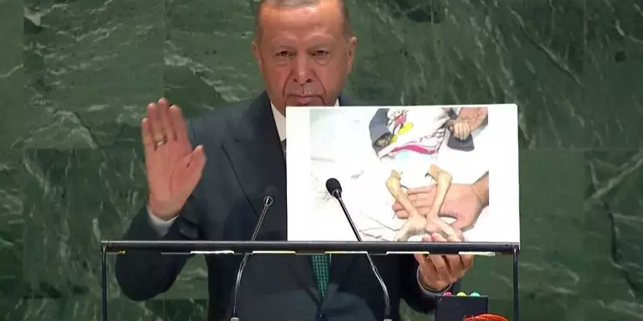 Erdoğan, BM kürsüsünden dünyaya seslendi: Gazze’de savaş değil, soykırım var