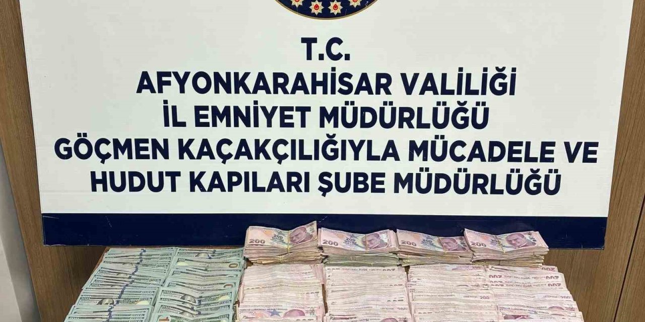 İnsan kaçakçılığı operasyonunda 1 milyon TL ele geçirildi
