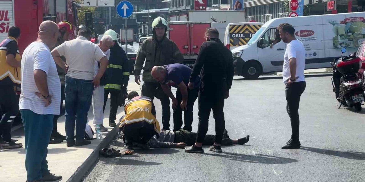 Yola dökülen yağ, kazaya davetiye çıkardı